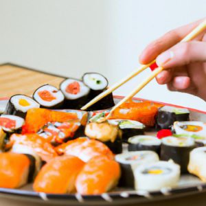 Jak trzymać pałeczki do sushi?